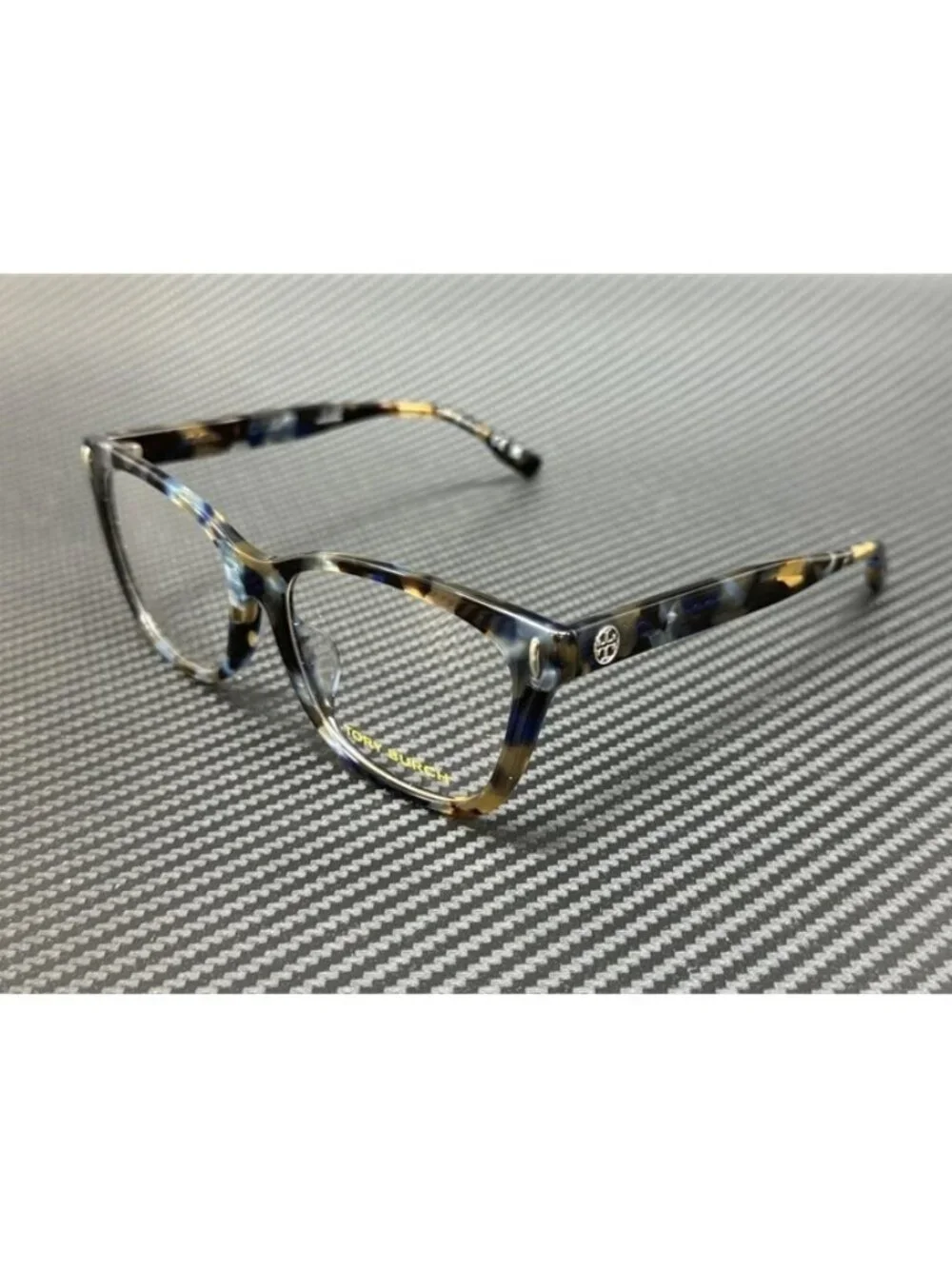 New Tory Burch Women Blue Tortoise Eyeglasses 54-16-140